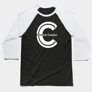 Content Creator - 01 Baseball T-Shirt